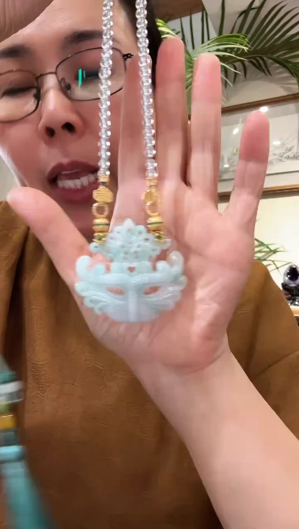 【闪购商品】翡翠颈饰未镶嵌国风