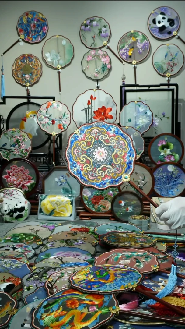 刺绣纯手工苏绣双面绣