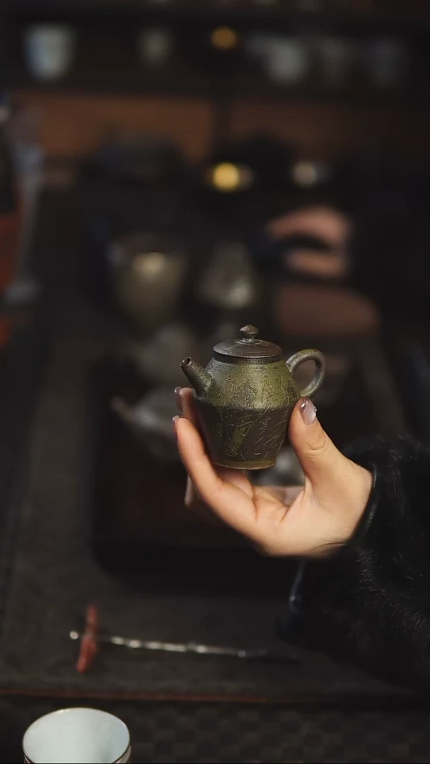 【闪购商品】卢阳手作 正把手工壶