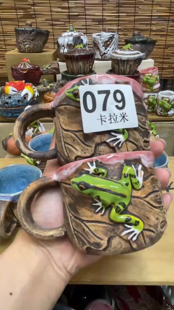 ?****?079精美粗陶手工柴烧