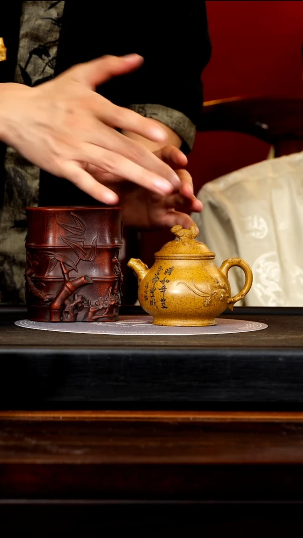 ZCP 柴烧 潘壶松鼠葡萄240cc