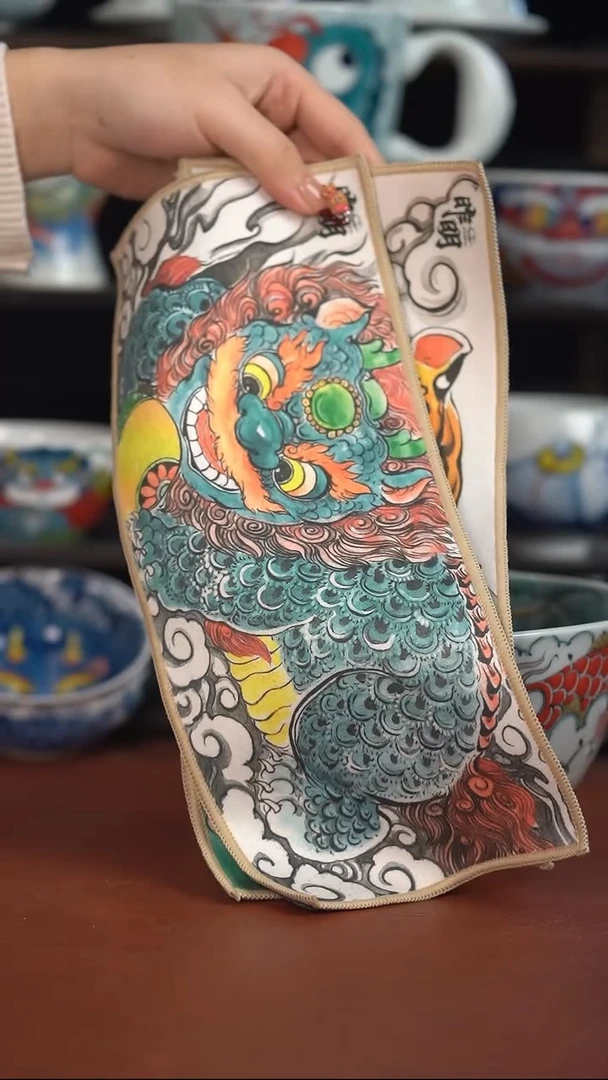 昨明陶瓷   茶巾