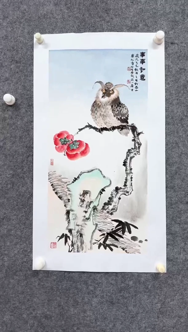 国画ST-ZYM老师绘画作品