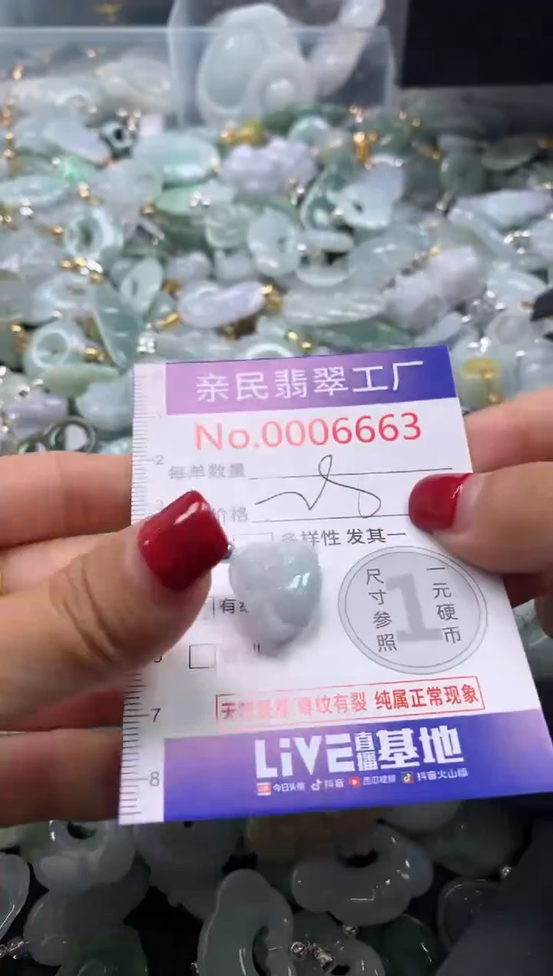 吊坠(不含链)未镶嵌翡翠666