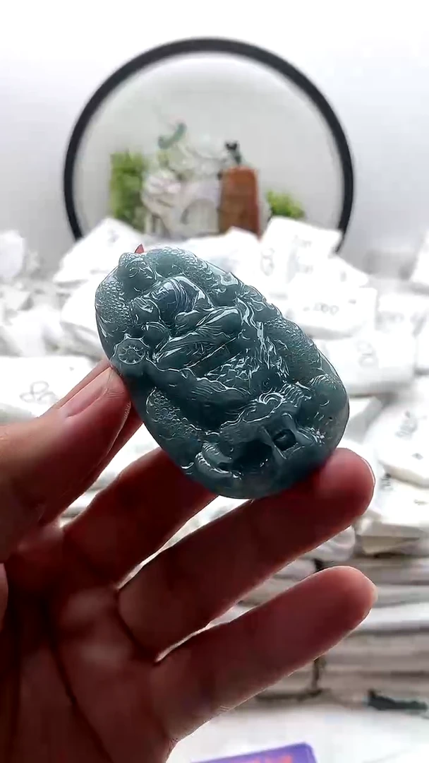 颈饰未镶嵌翡翠阿弥陀佛