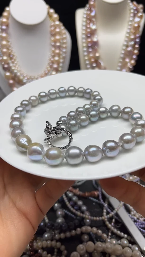 淡水珍珠未镶嵌颈饰多人