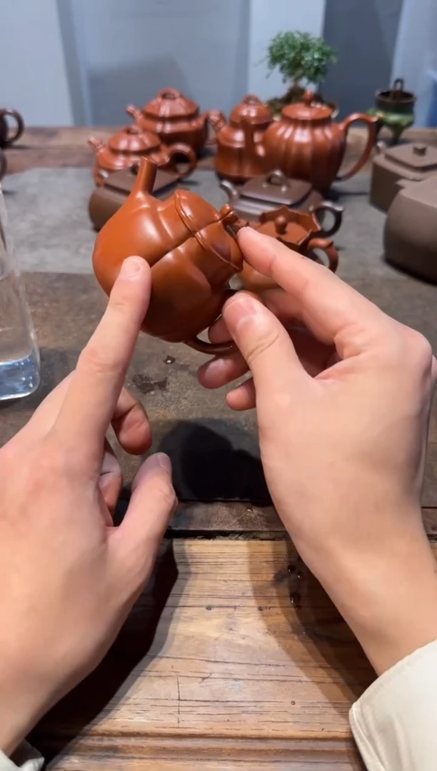 茶壶紫砂π*朱泥繁花