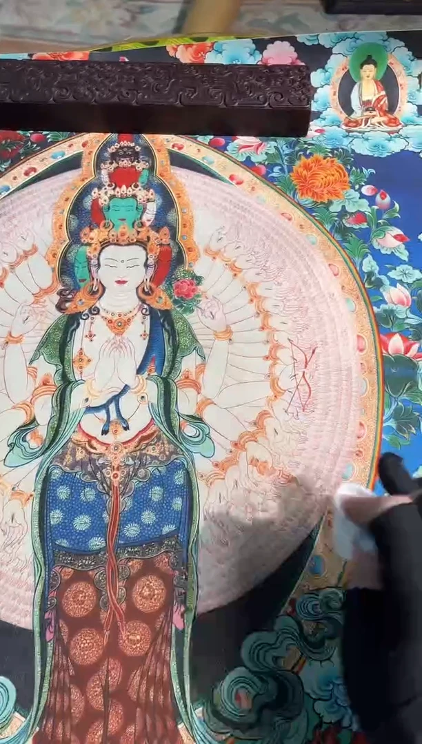 卷轴画路路的唐卡tk160