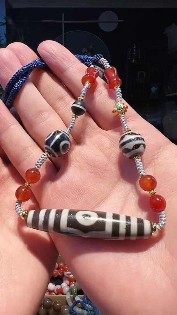 【闪购商品】玛瑙/玉髓手串未镶嵌挂饰3