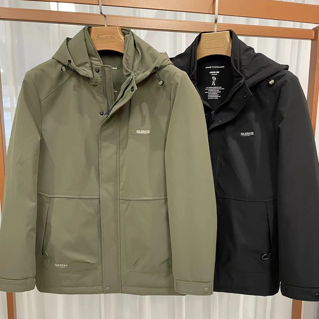 梦燕【内购会】秋冬男款时尚百搭气质大方宽松休闲秋羽绒ZG05B4001