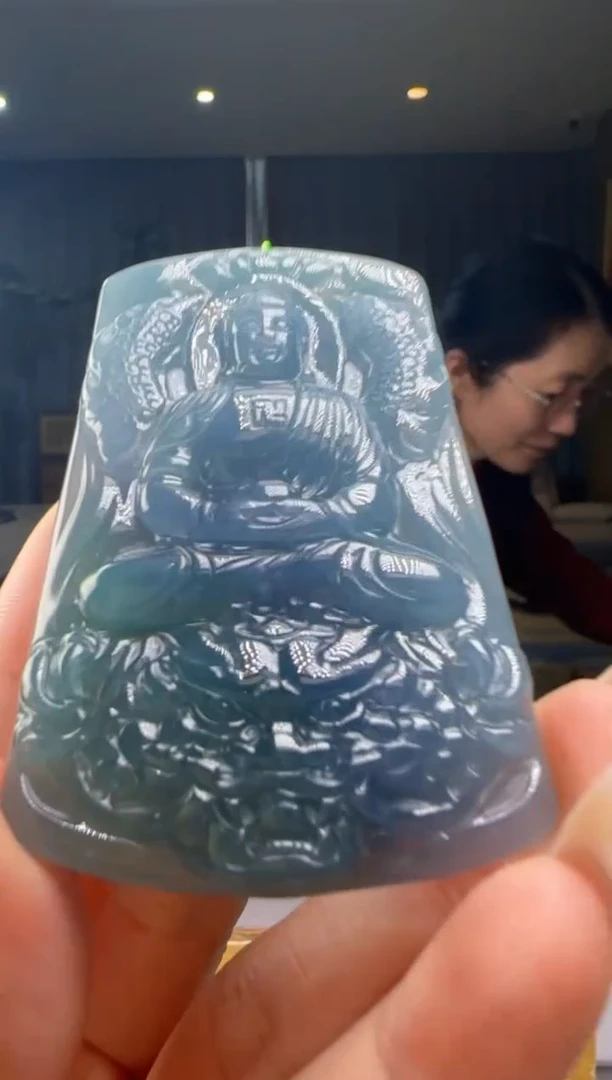 颈饰未镶嵌翡翠多样性发其一YJ@@60B7J19799