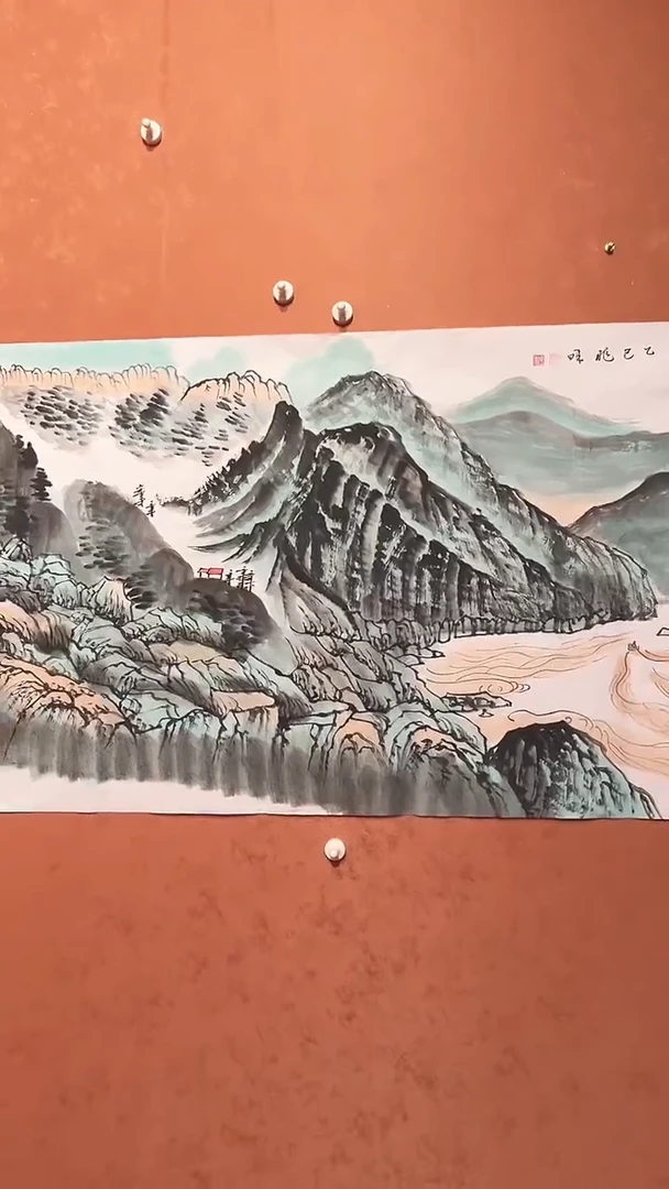 绘画张兆明老师山水作品