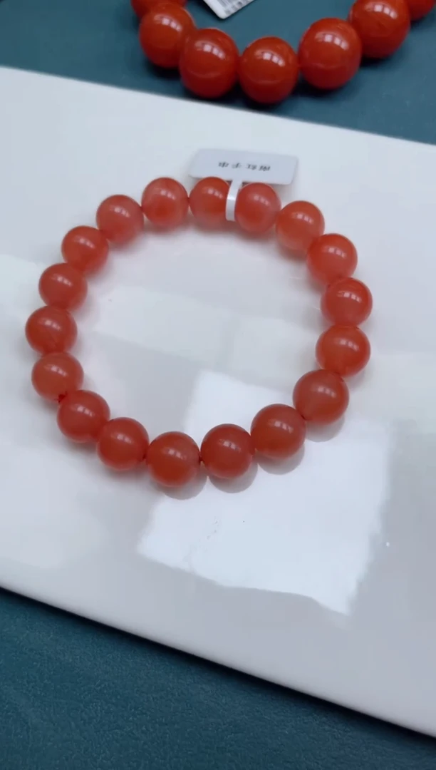 【闪购商品】南红玛瑙A04未镶嵌11MM冷水河单圈-多样性发一件