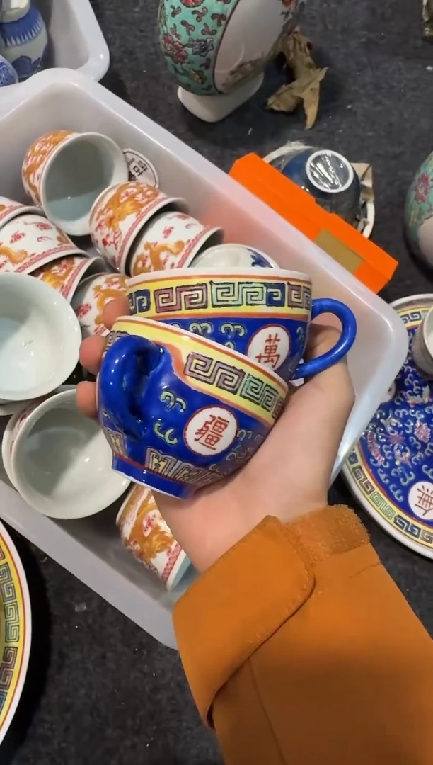 景德镇手绘陶瓷，全部清仓