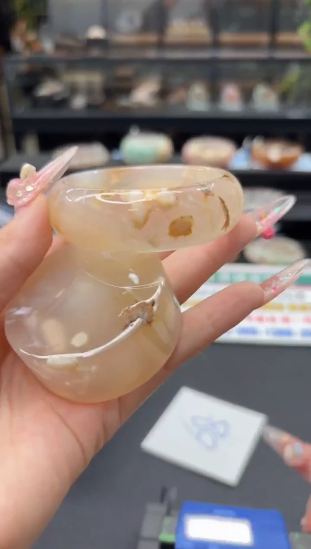 未镶嵌手镯石英质玉100(52圈赠送镯心)