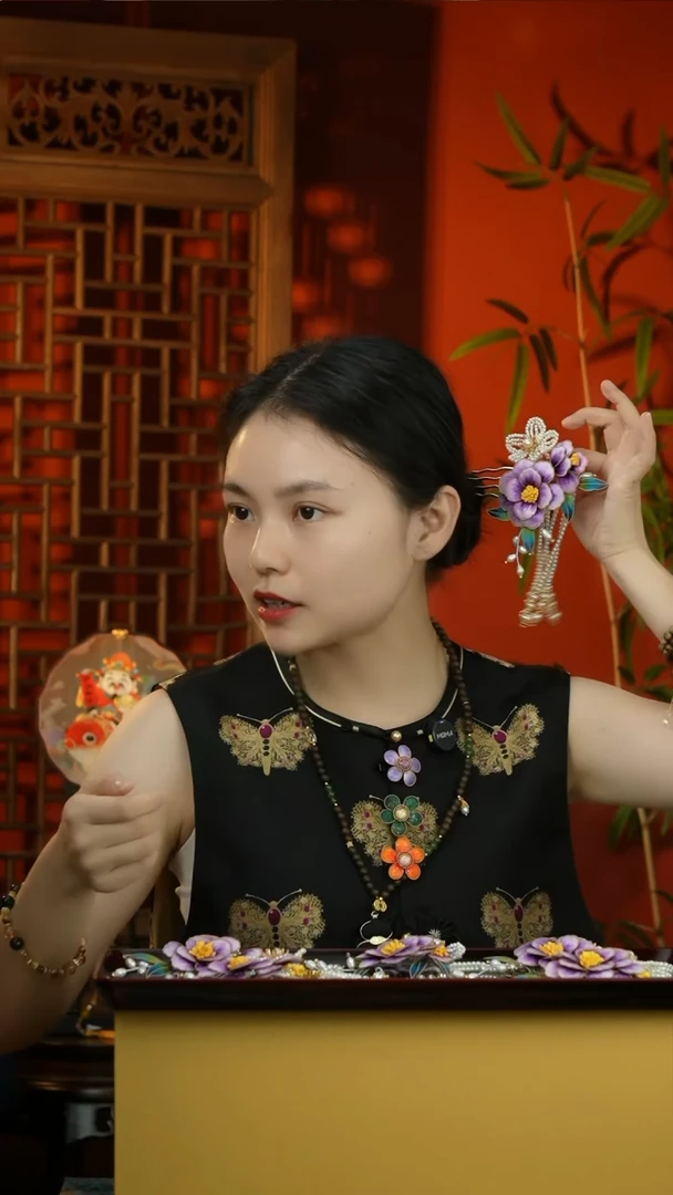 刺绣纯手工非遗国风饰品