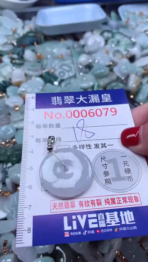 颈饰未镶嵌翡翠6079