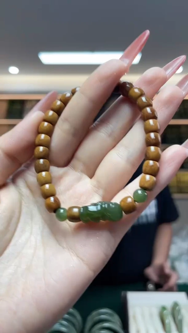 手串未镶嵌和田玉多样性发一件