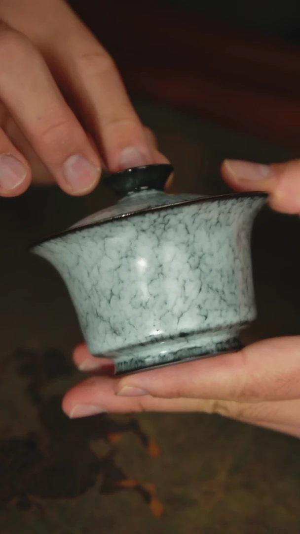 【览古雅韵】二才盖碗