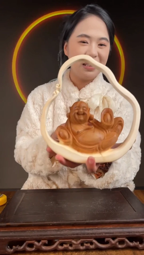 柏木（崖柏）手工摆件,先抢先得! 编号:215