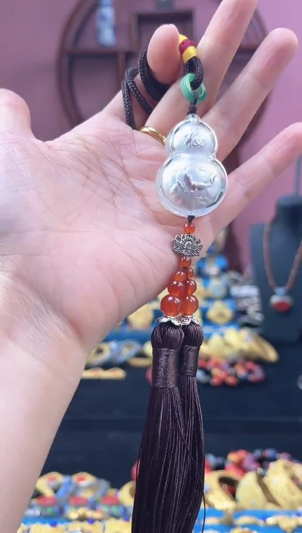 非遗 手工錾刻 吊坠