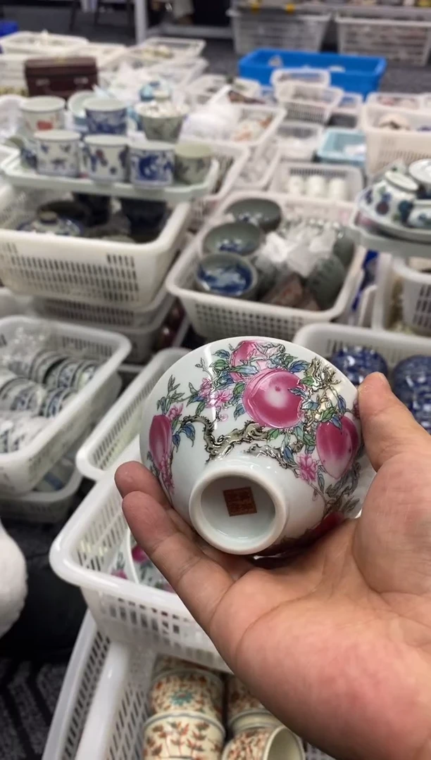 摆件陶景德陶瓷茶具容量约100