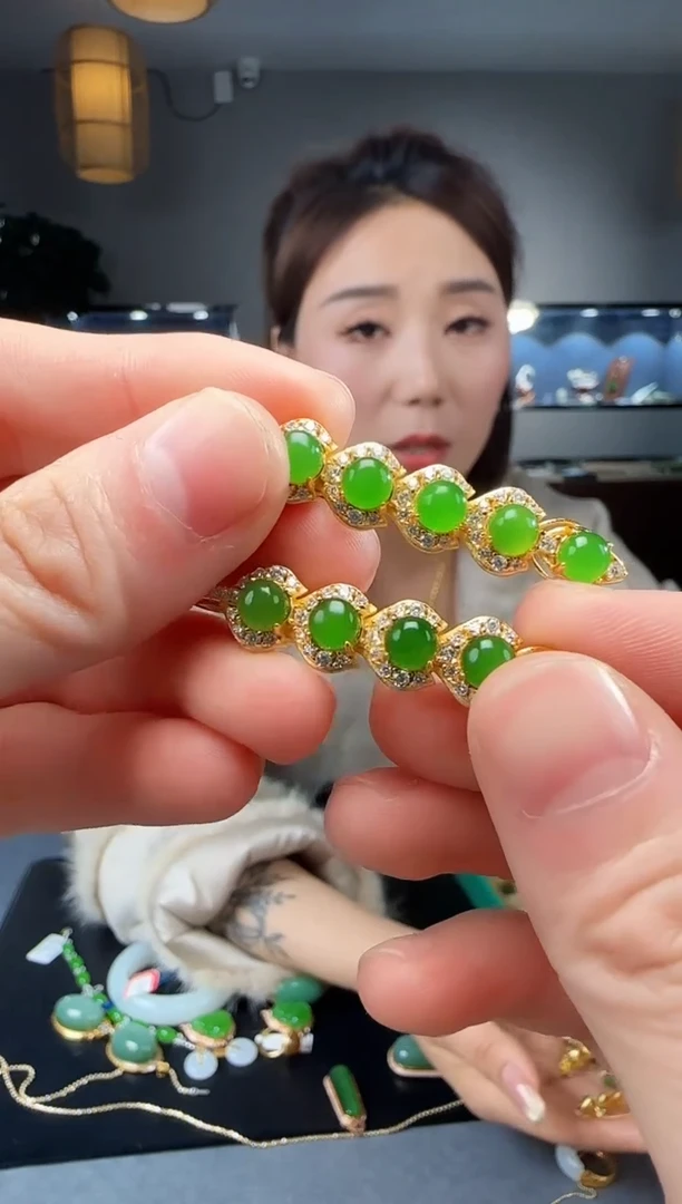 【闪购商品】和田玉颈饰银S925镶嵌多样性发货拍一发一