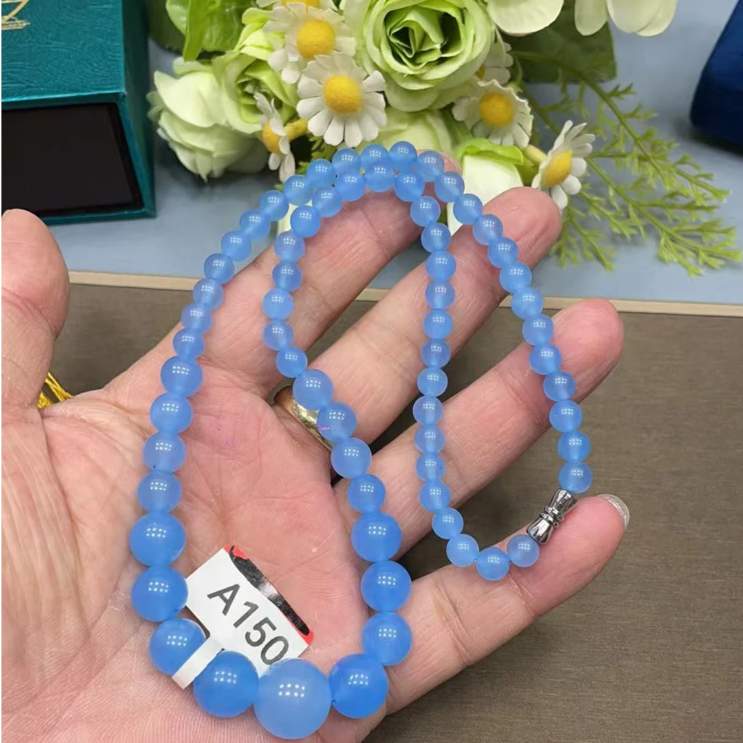 A150海蓝宝时尚项链