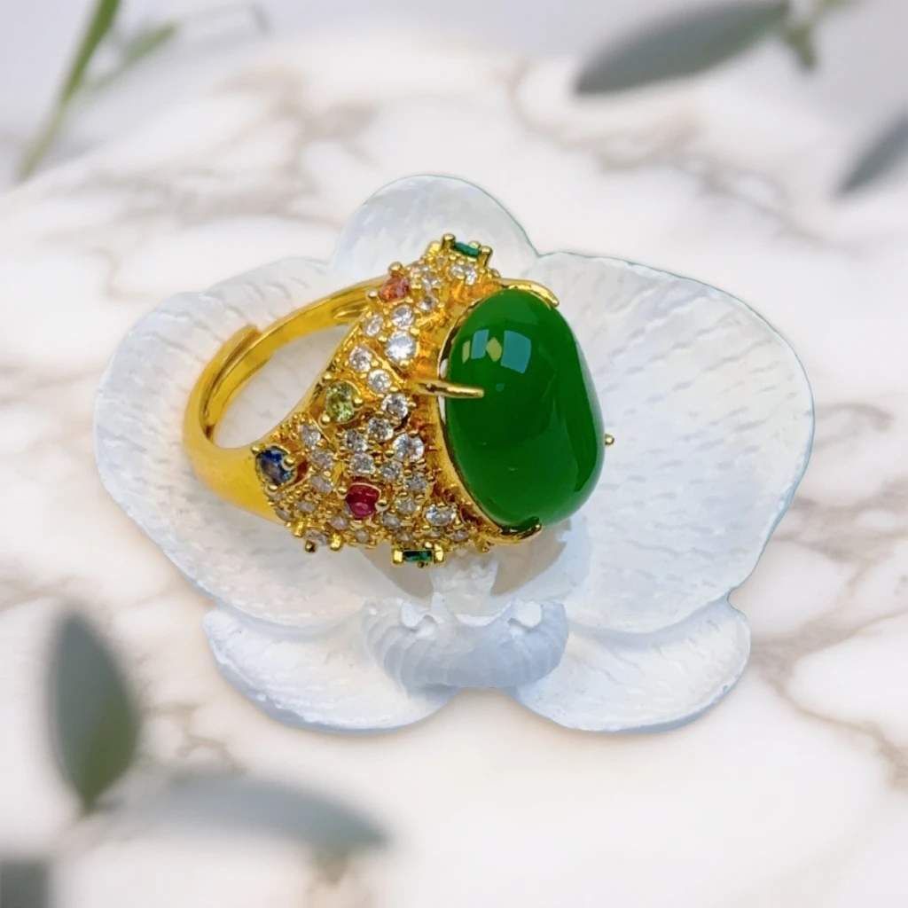 欧标国际奢饰-碧波戒指MX056明星同款饰品精致小饰品