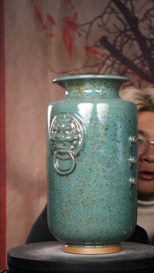 瓷片少年渡钧 钧瓷收藏品