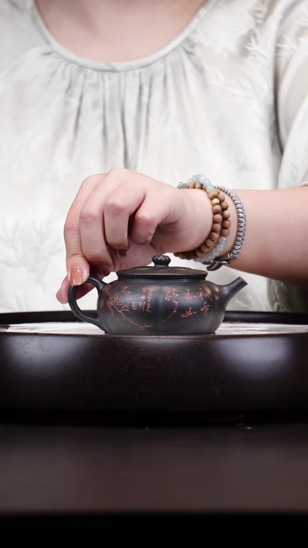 茶壶紫砂悦茗壶紫砂壶            27（天青）
