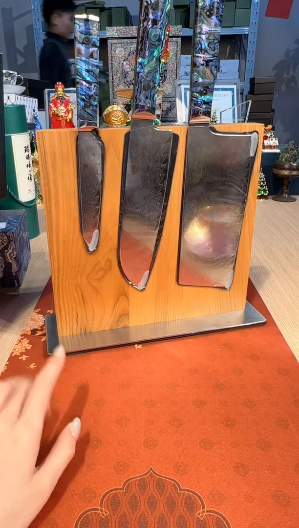 【闪购商品】杯155大马士革三件套+架-精锐