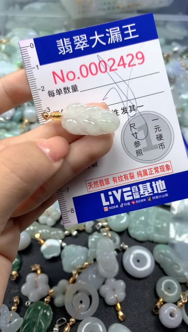 颈饰未镶嵌翡翠2429