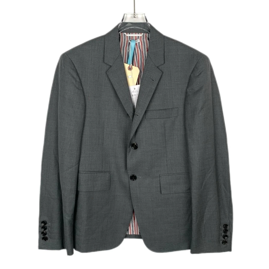 全新未使用 THOMBROWNE  XF313 小狗刺绣翻领西装外套 0 XS码