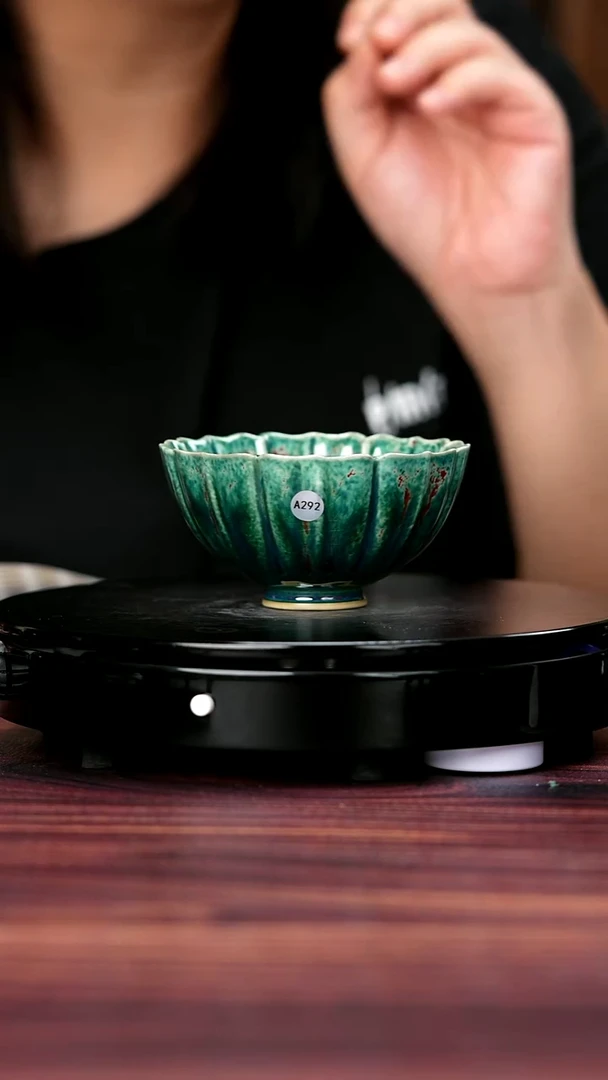 壶A292#于大鹏一级原矿钧瓷葵口杯