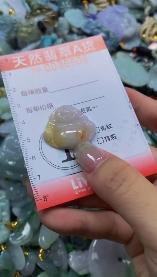 翡翠未镶嵌颈饰闪购0036606
