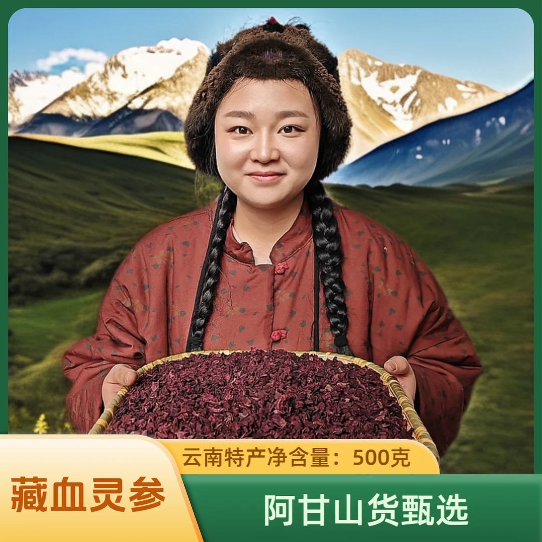 【阿甘甄选】现收-土特产 藏-血-灵-参2净含量：500g-1500可搭配枸杞