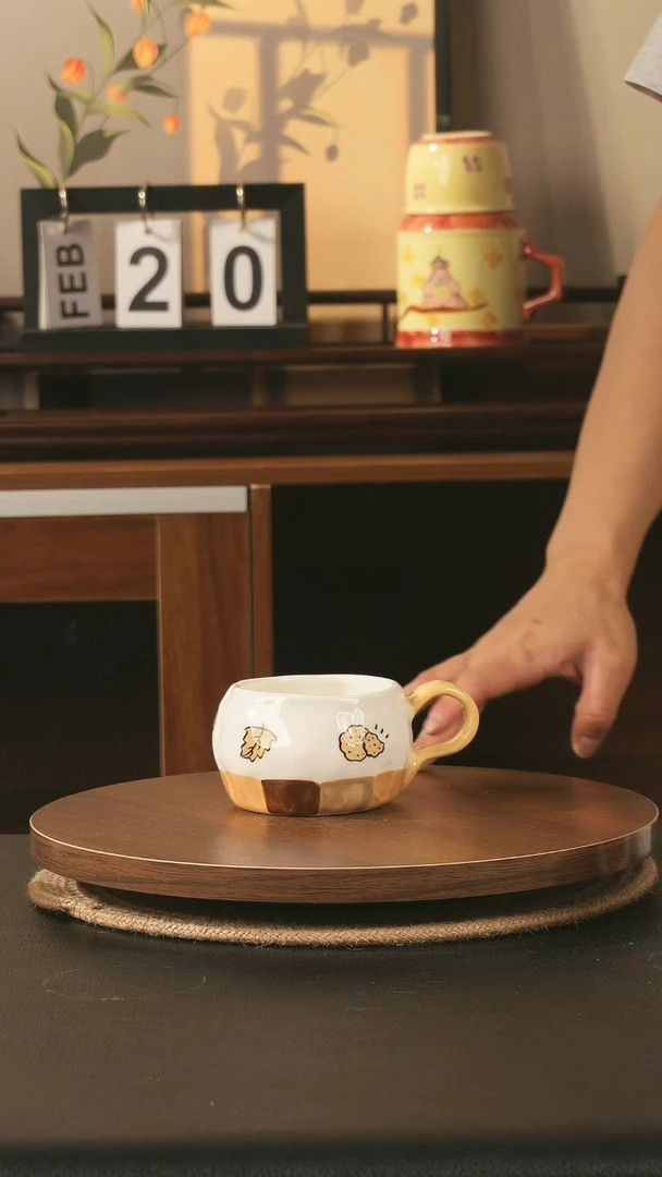 陶瓷景德镇高温釉下彩纯手绘创意瓷