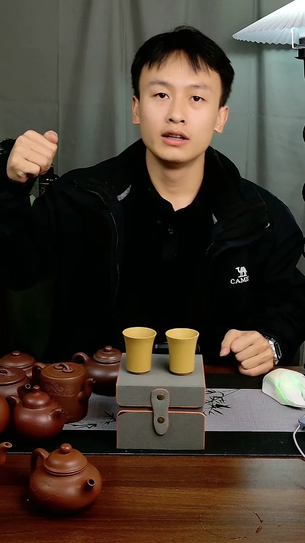 茶壶紫砂宜兴原矿紫砂作品闻香杯