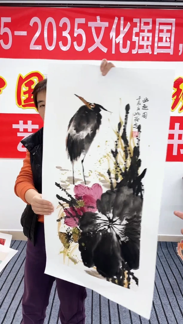 精品国画花鸟作品