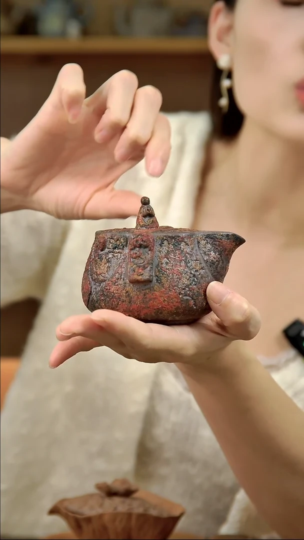 言野手作 岩矿敦煌宝瓶