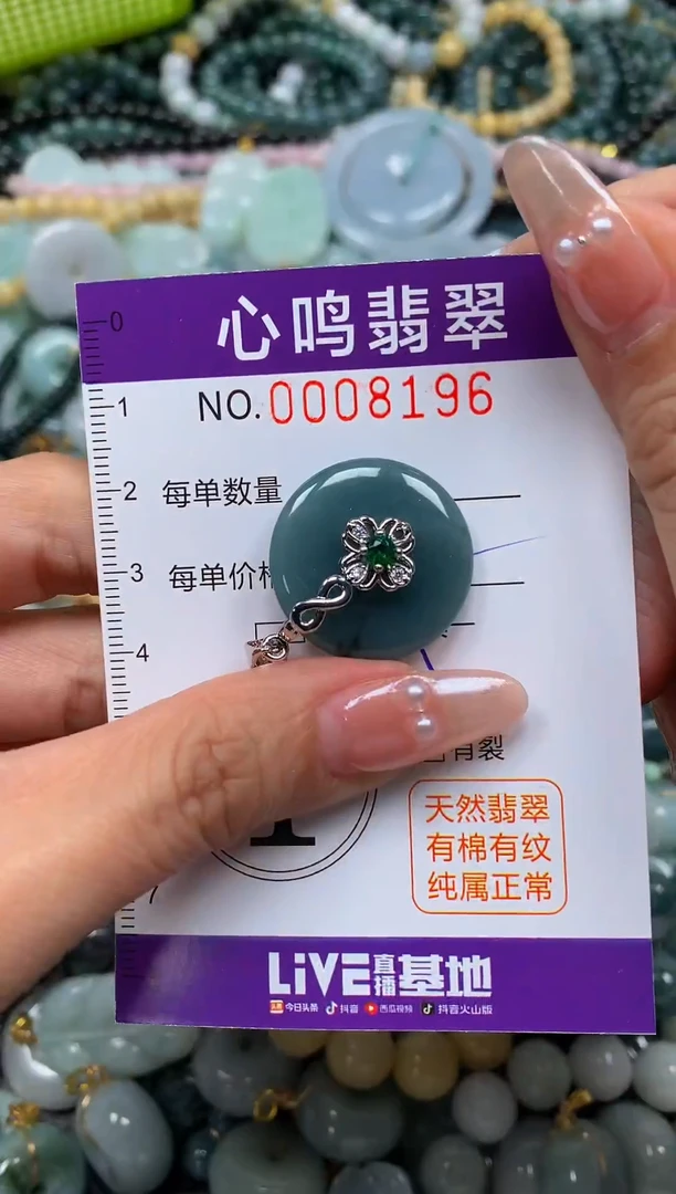 颈饰未镶嵌翡翠闪购008196