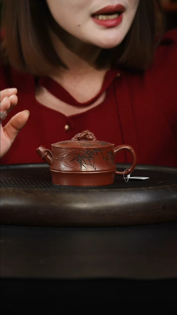 茶壶紫砂龙血砂 汉瓦 180cc左右