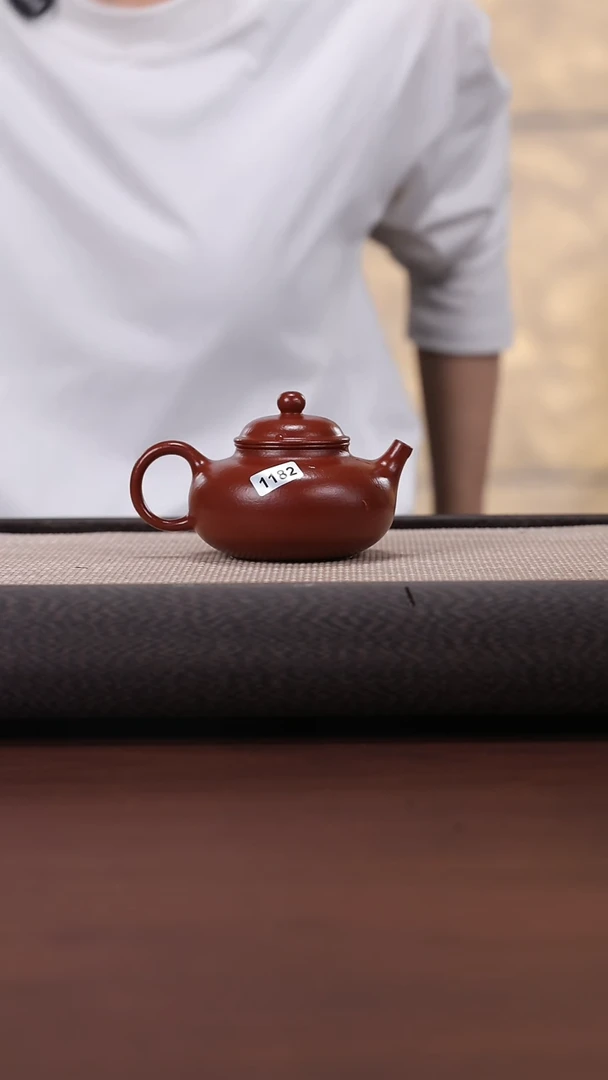 【闪购商品】紫砂茶壶1182 DX 大红袍 容天170cc