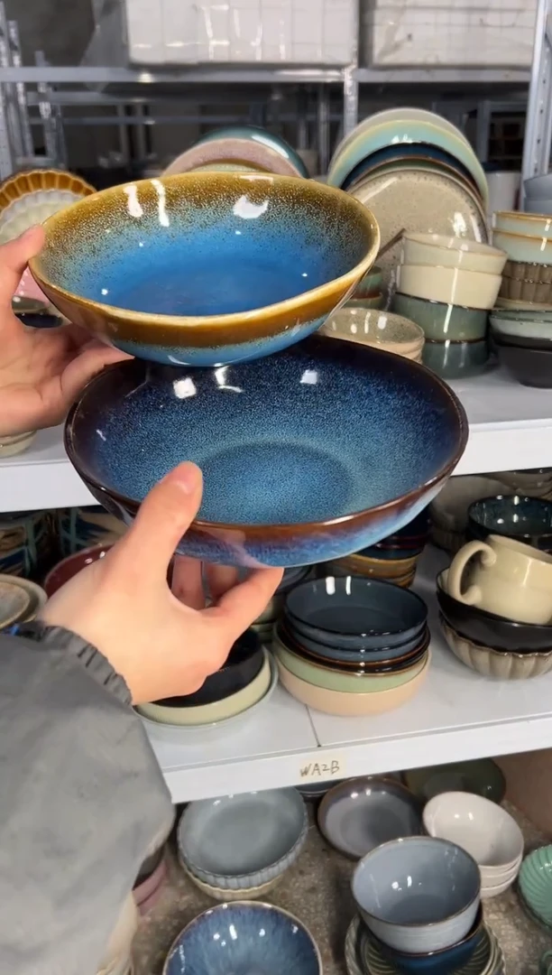 陶瓷外贸尾货瑕疵满20包邮特价孤品清仓X2 菜碗