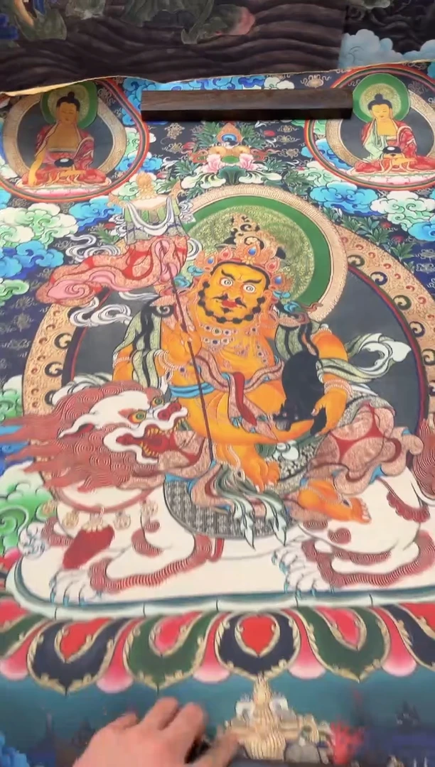 卷轴画大朱画院老六专属w997