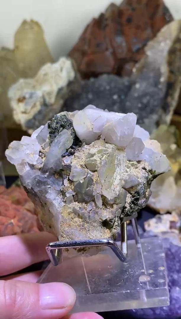 未镶嵌珠宝半成品水晶29号四川美姑超七花园水晶