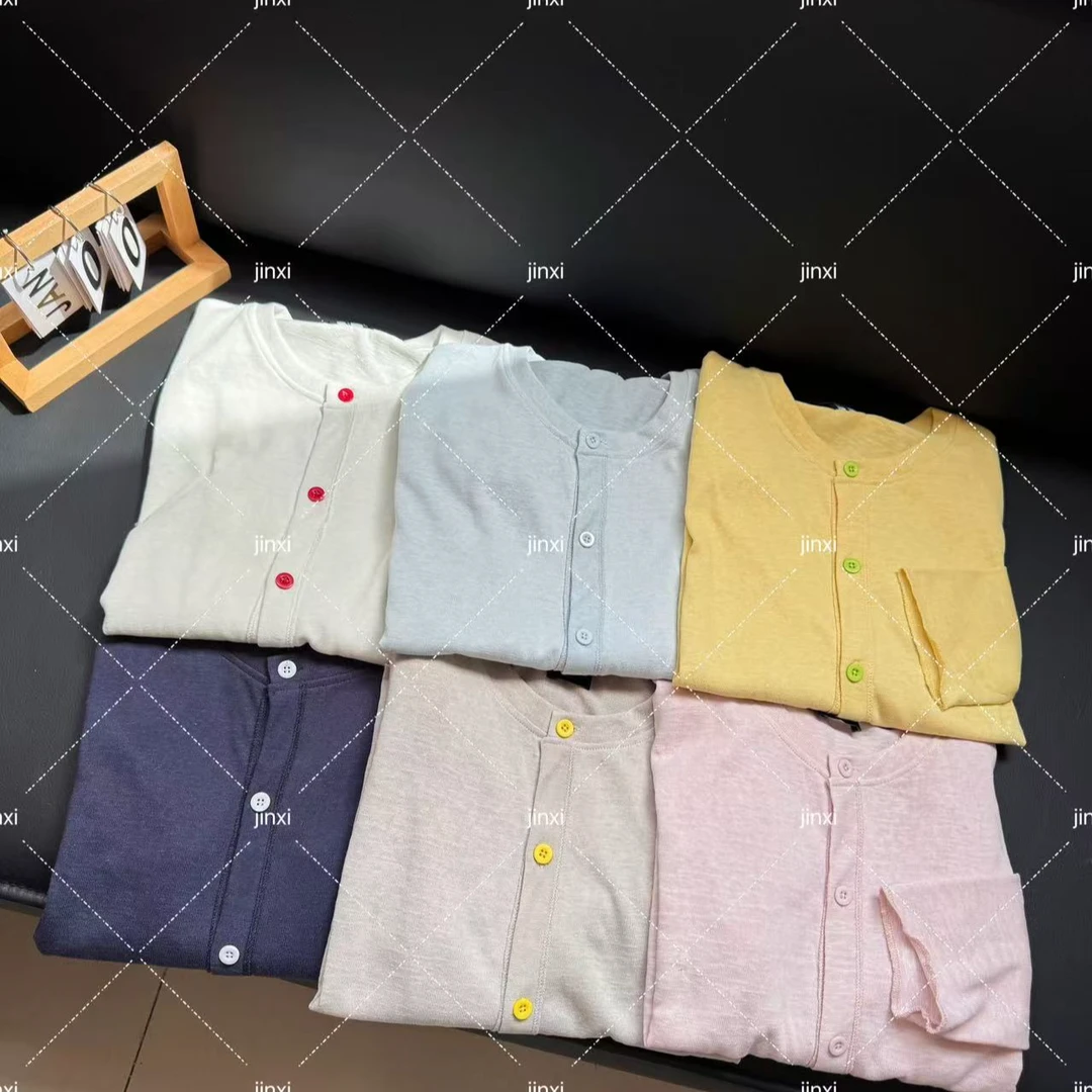 金喜家【亚麻开衫】亚麻长袖开衫百搭显瘦防晒长袖外搭女设计款