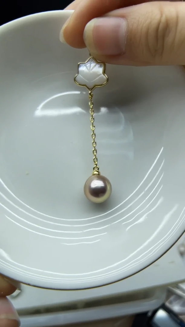 淡水珍珠未镶嵌颈饰吊坠