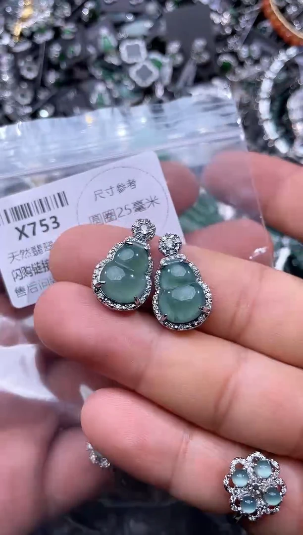 【闪购商品】翡翠颈饰未镶嵌X753多样性发其一